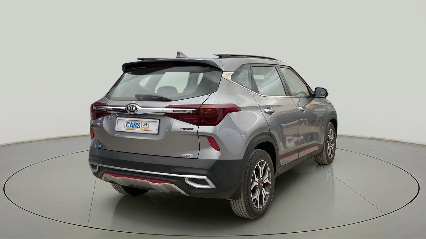2019 KIA SELTOS GTX PLUS DCT 1.4 PETROL, Petrol, Automatic, 49,280 km, Right Back Diagonal