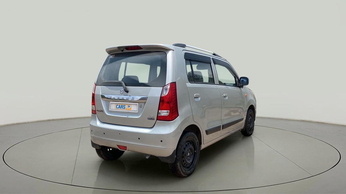2016 Maruti Wagon R 1.0 VXI AMT, Petrol, Automatic, 54,083 km, Right Back Diagonal