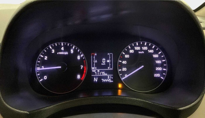 2017 Hyundai Creta SX PLUS AT 1.6 PETROL, Petrol, Automatic, 74,436 km, Odometer Image