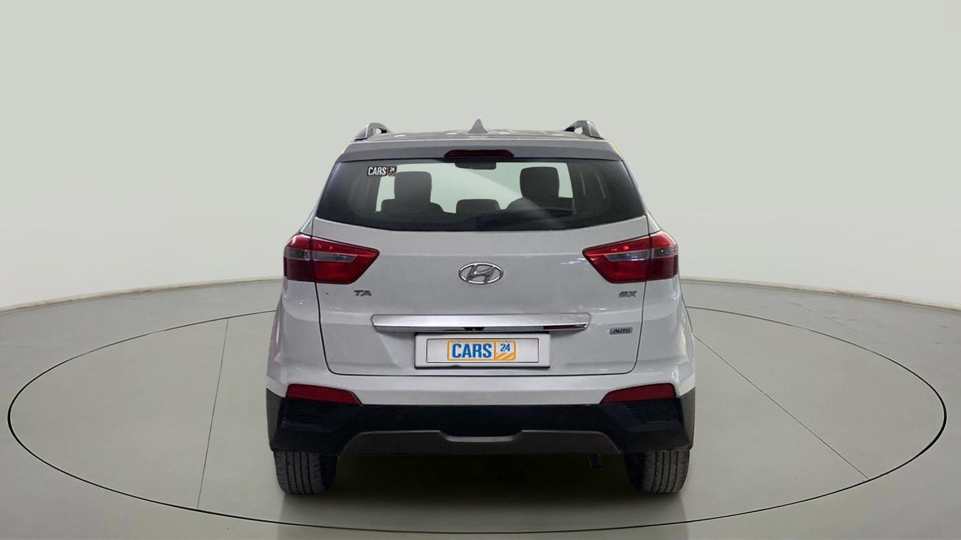 2017 Hyundai Creta SX PLUS AT 1.6 PETROL, Petrol, Automatic, 74,436 km, Back/Rear