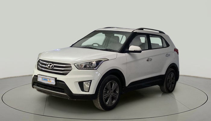 2017 Hyundai Creta SX PLUS AT 1.6 PETROL, Petrol, Automatic, 74,436 km, Left Front Diagonal