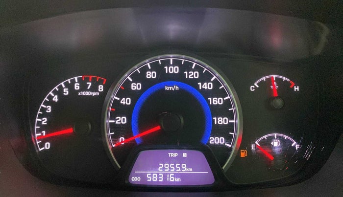 2014 Hyundai Grand i10 ASTA 1.2 KAPPA VTVT, Petrol, Manual, 58,247 km, Odometer Image