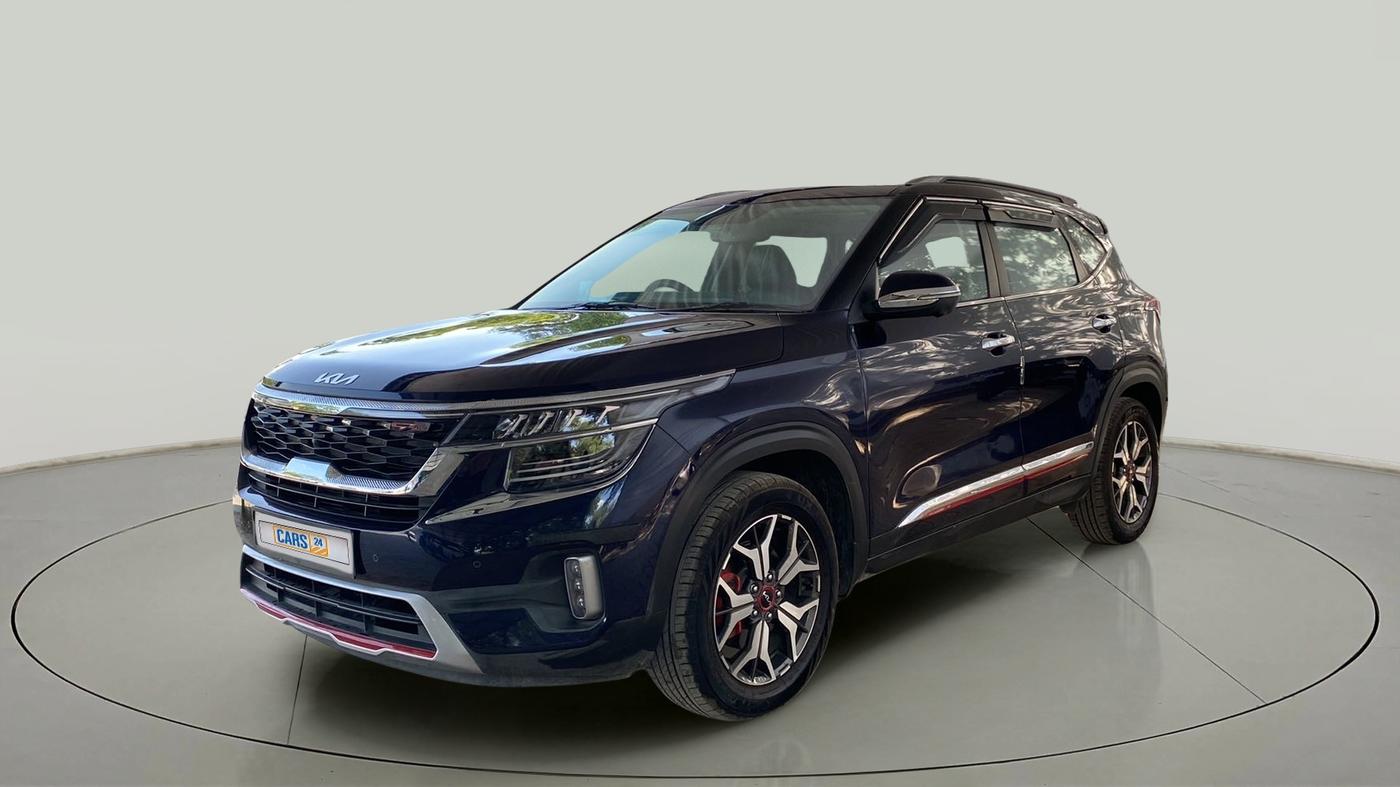 2023 KIA SELTOS GTX PLUS DCT 1.4 PETROL, Petrol, Automatic, 6,495 km, Left Front Diagonal