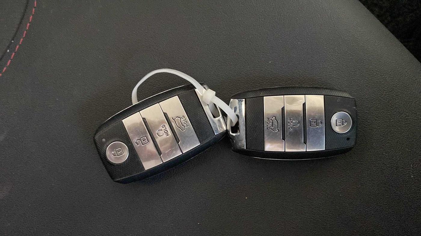 2023 KIA SELTOS GTX PLUS DCT 1.4 PETROL, Petrol, Automatic, 6,495 km, Key Close Up
