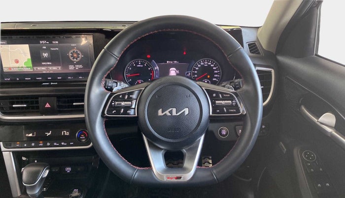 2023 KIA SELTOS GTX PLUS DCT 1.4 PETROL, Petrol, Automatic, 6,495 km, Steering Wheel Close Up
