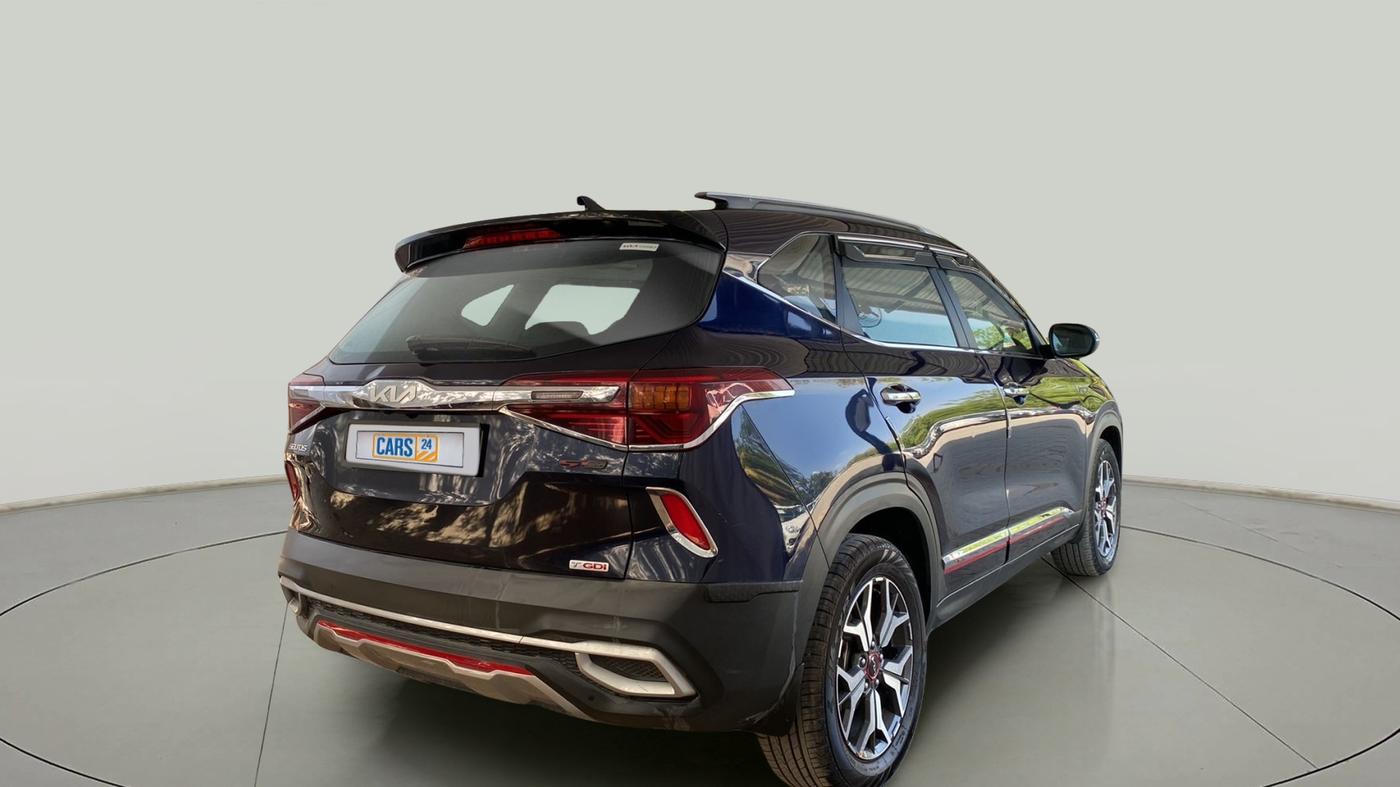2023 KIA SELTOS GTX PLUS DCT 1.4 PETROL, Petrol, Automatic, 6,495 km, Right Back Diagonal