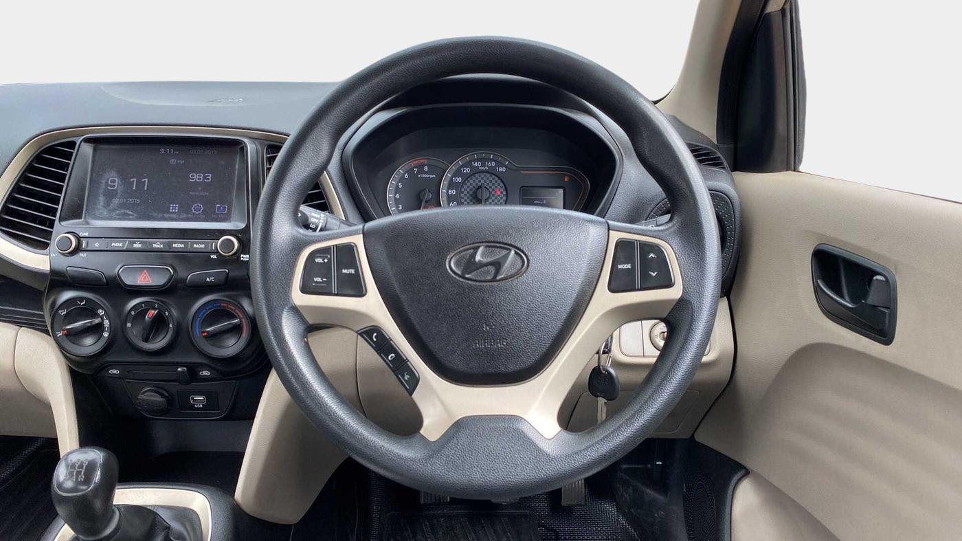 2019 Hyundai NEW SANTRO SPORTZ MT, Petrol, Manual, 43,471 km, Steering Wheel Close Up