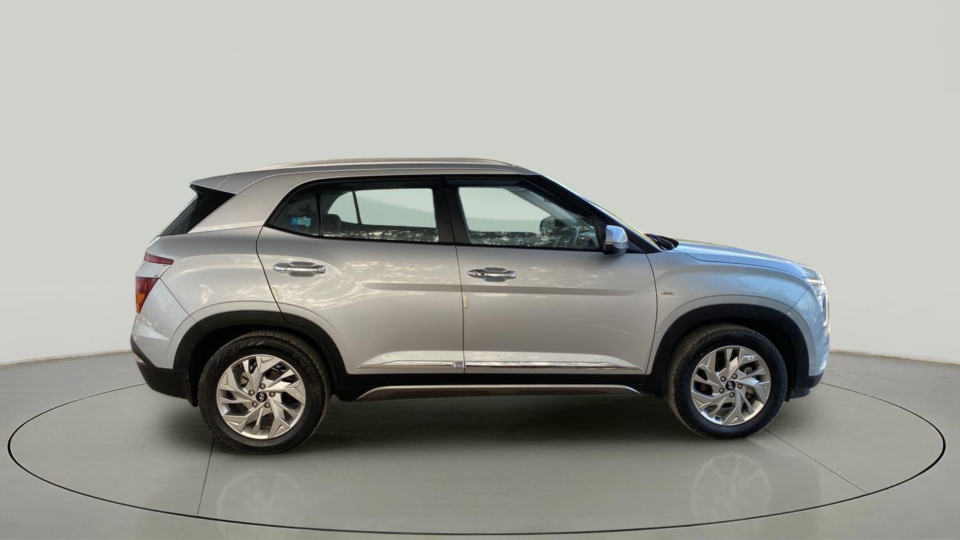 2021 Hyundai Creta SX IVT 1.5 PETROL, Petrol, Automatic, 45,076 km, Right Side View