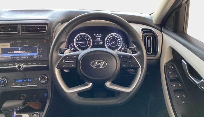 2021 Hyundai Creta SX IVT 1.5 PETROL, Petrol, Automatic, 45,076 km, Steering Wheel Close Up