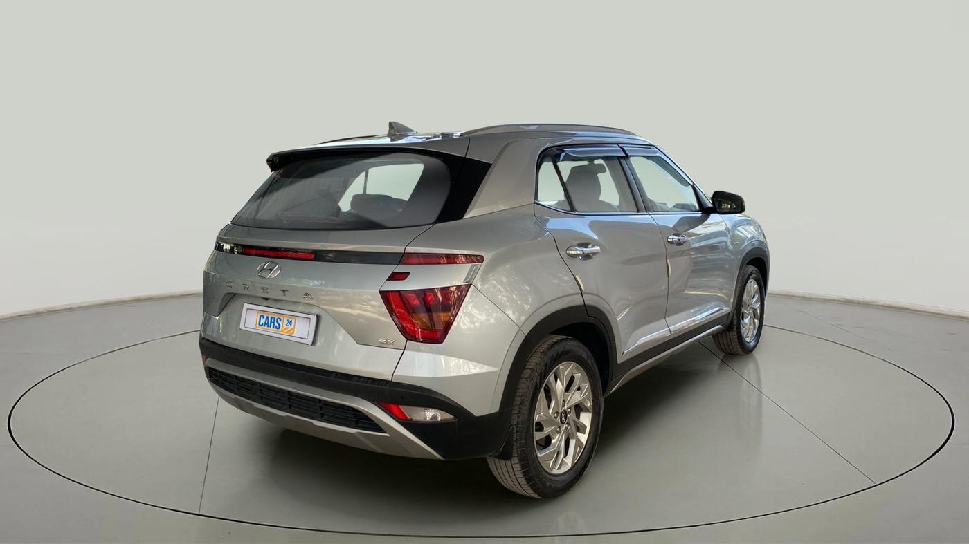 2021 Hyundai Creta SX IVT 1.5 PETROL, Petrol, Automatic, 45,076 km, Right Back Diagonal