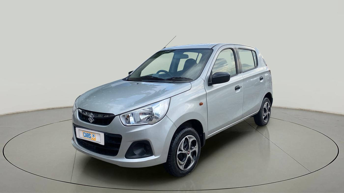 2016 Maruti Alto K10 VXI AMT, Petrol, Automatic, 94,403 km, Left Front Diagonal