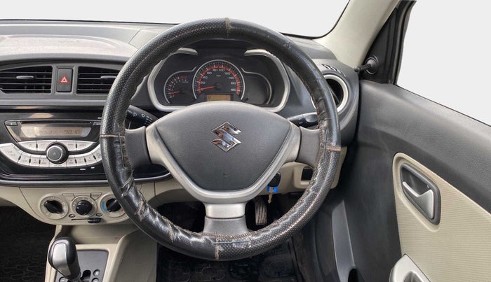 2016 Maruti Alto K10 VXI AMT, Petrol, Automatic, 94,403 km, Steering Wheel Close Up