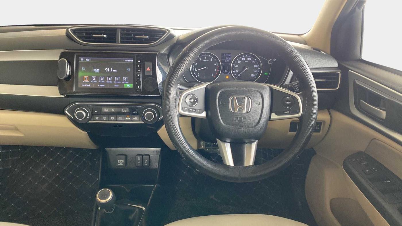 2021 Honda Amaze 1.2L I-VTEC VX, Petrol, Manual, 19,531 km, Steering Wheel Close Up