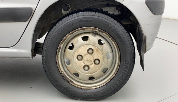 2012 Hyundai Santro Xing GL PLUS, CNG, Manual, 1,06,540 km, Left Rear Wheel