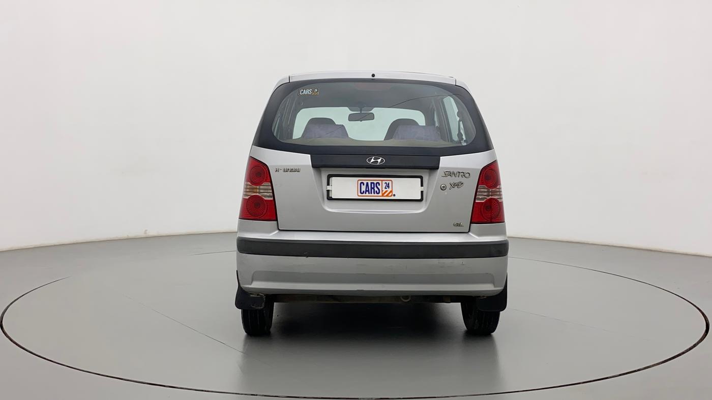 2012 Hyundai Santro Xing GL PLUS, CNG, Manual, 1,06,540 km, Back/Rear