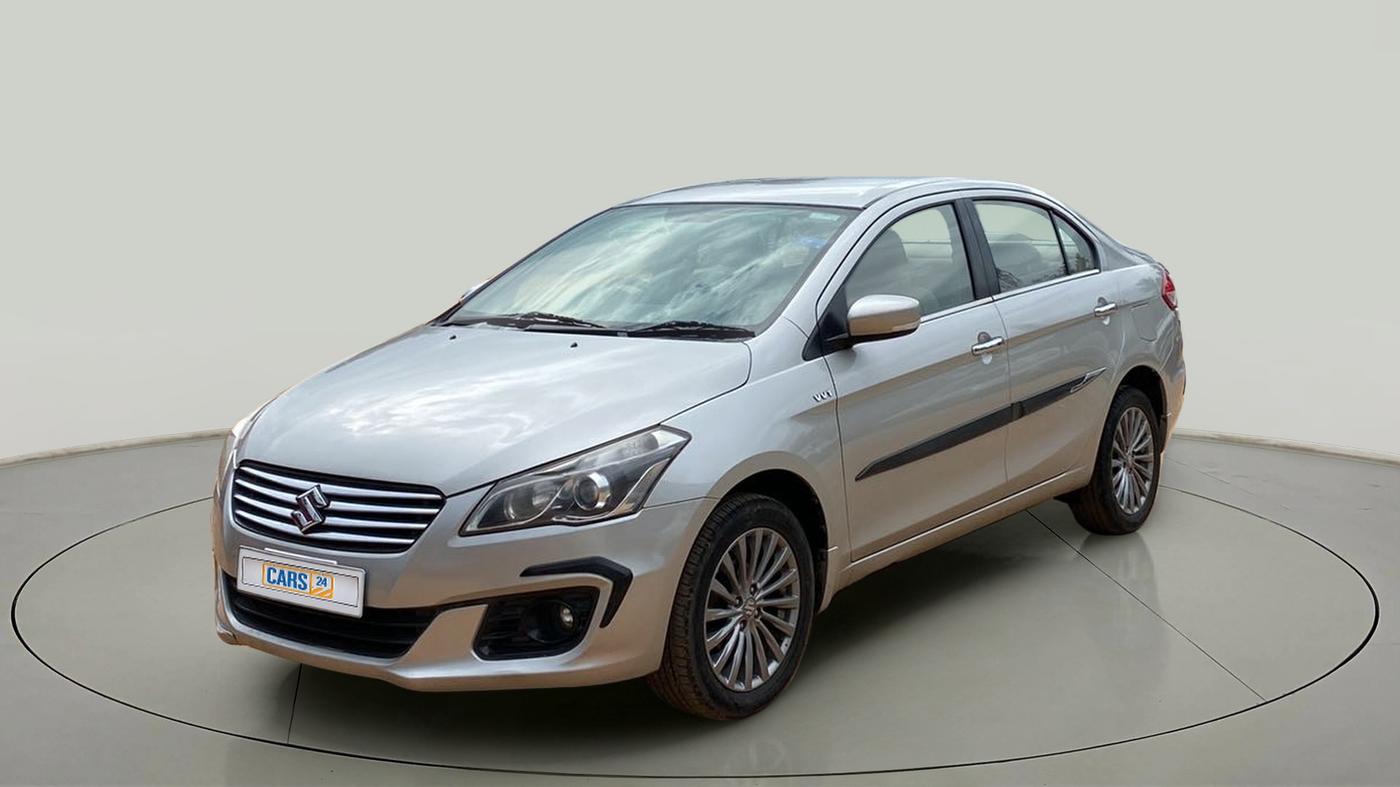 2016 Maruti Ciaz ZXI AT, Petrol, Automatic, 87,328 km, Left Front Diagonal