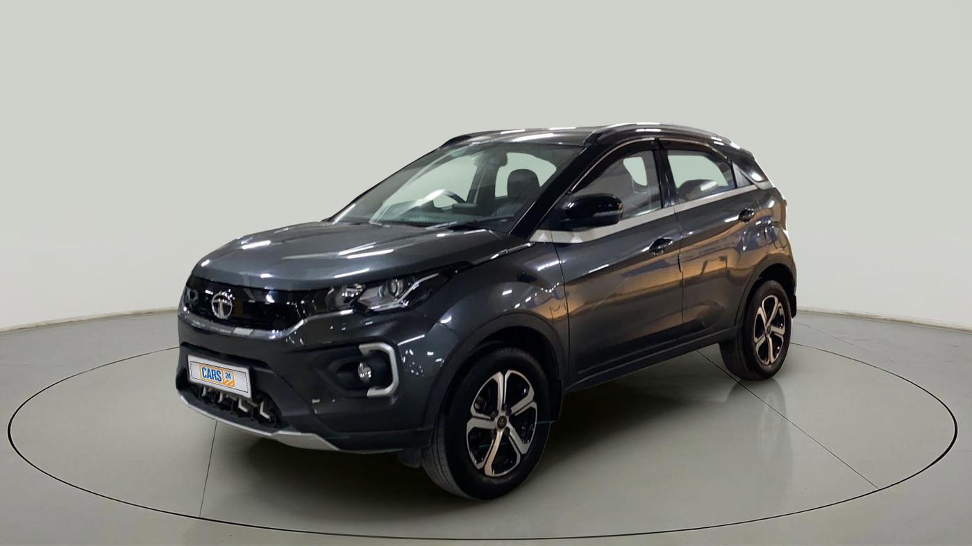 2023 Tata NEXON XZA PLUS PETROL, CNG, Automatic, 9,890 km, Left Front Diagonal
