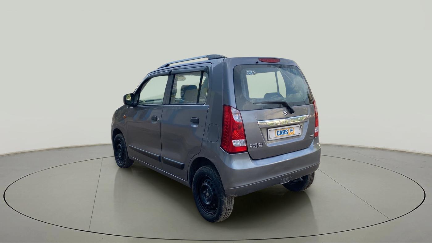 2018 Maruti Wagon R 1.0 VXI, Petrol, Manual, 48,836 km, Left Back Diagonal