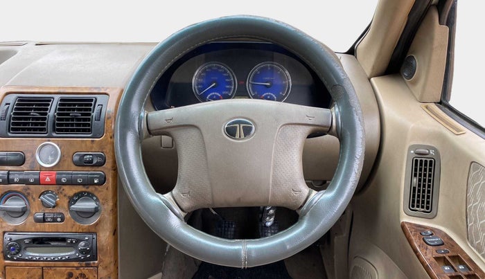 2011 Tata Safari 4X2 EX DICOR, Diesel, Manual, 1,49,768 km, Steering Wheel Close Up