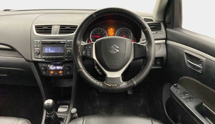 2017 Maruti Swift ZXI, Petrol, Manual, 68,440 km, Steering Wheel Close Up