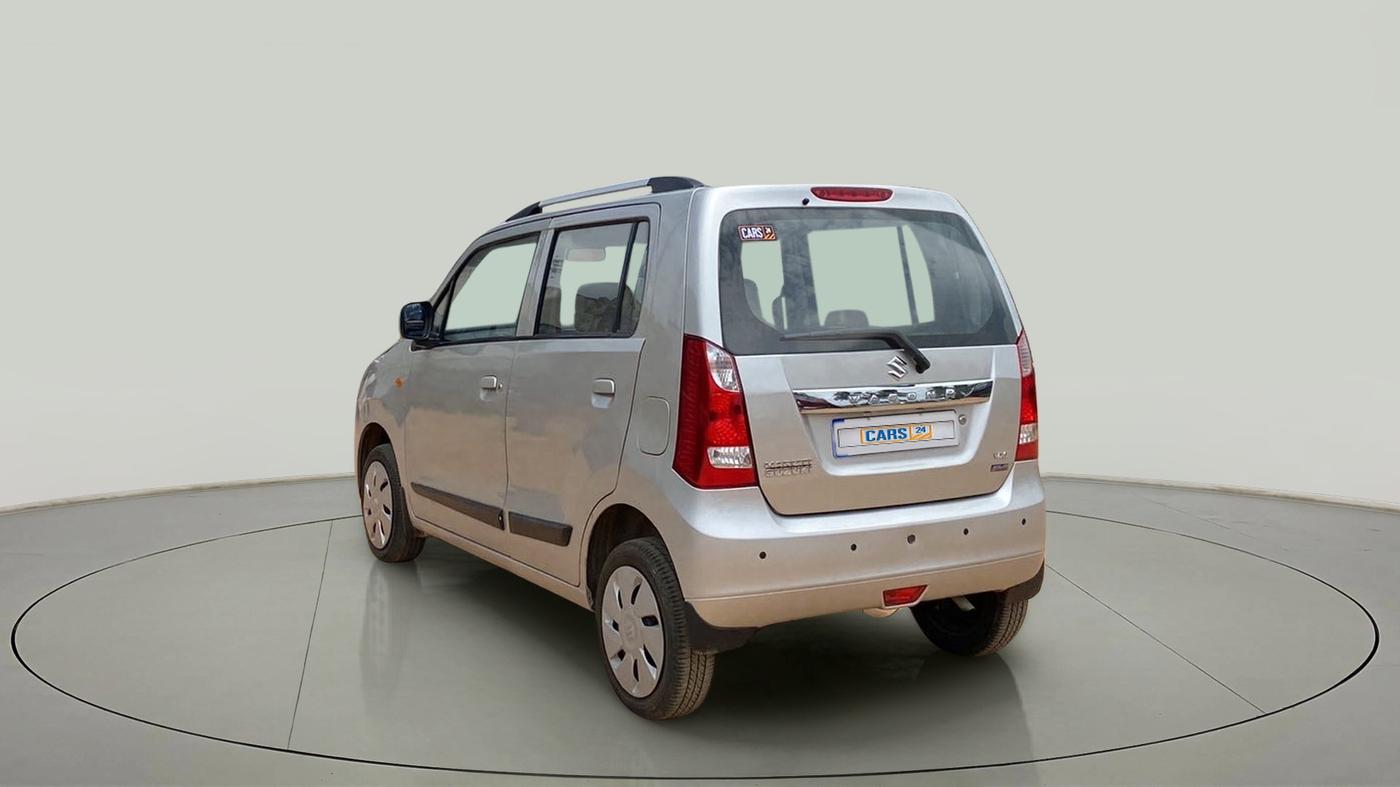 2016 Maruti Wagon R 1.0 VXI AMT, Petrol, Automatic, 48,043 km, Left Back Diagonal