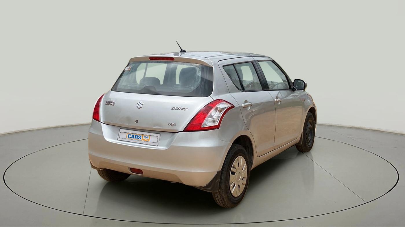 2014 Maruti Swift VXI, Petrol, Manual, 95,421 km, Right Back Diagonal