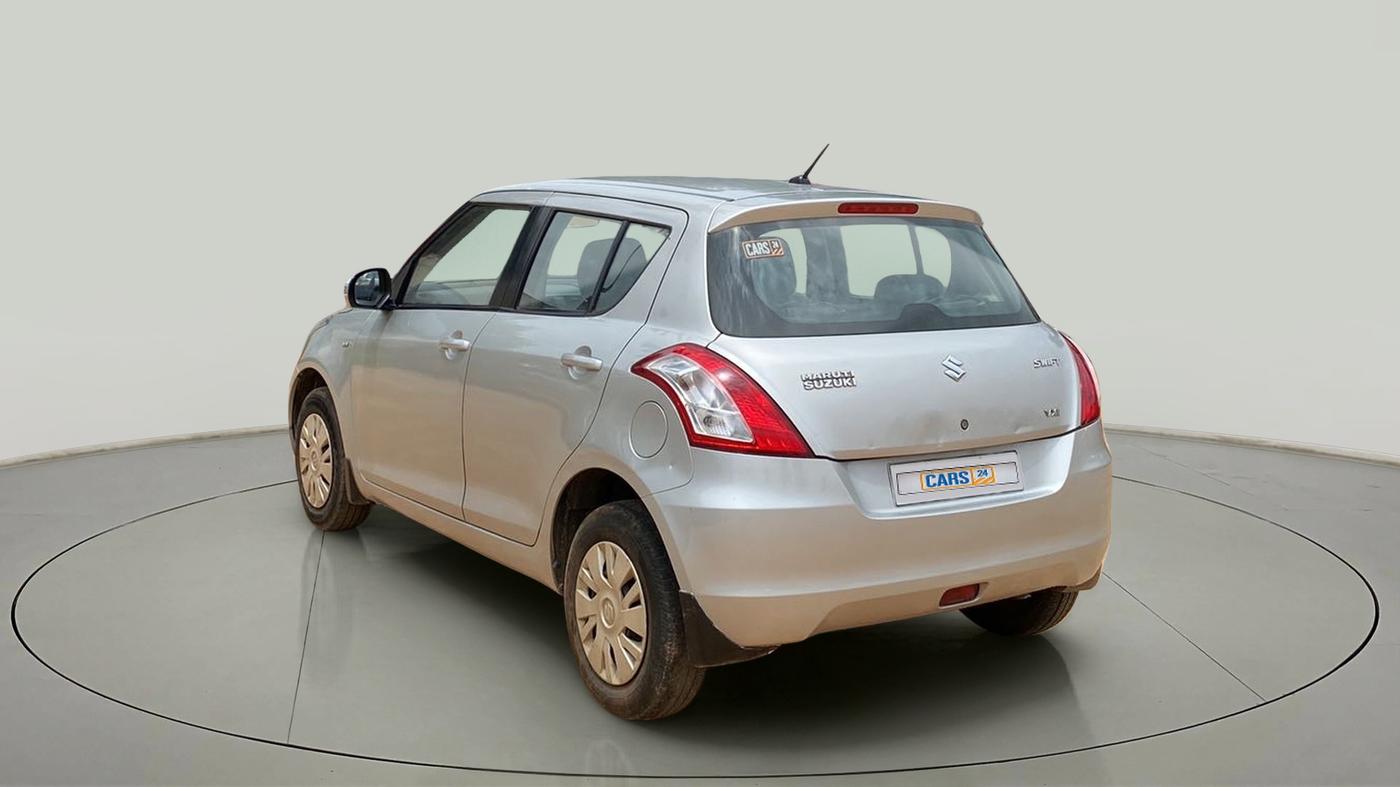 2014 Maruti Swift VXI, Petrol, Manual, 95,421 km, Left Back Diagonal