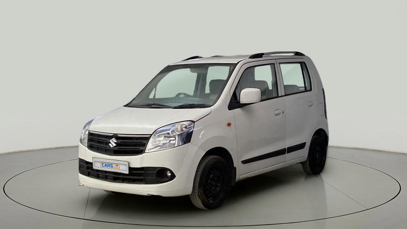 2011 Maruti Wagon R 1.0 VXI, Petrol, Manual, 31,824 km, Left Front Diagonal