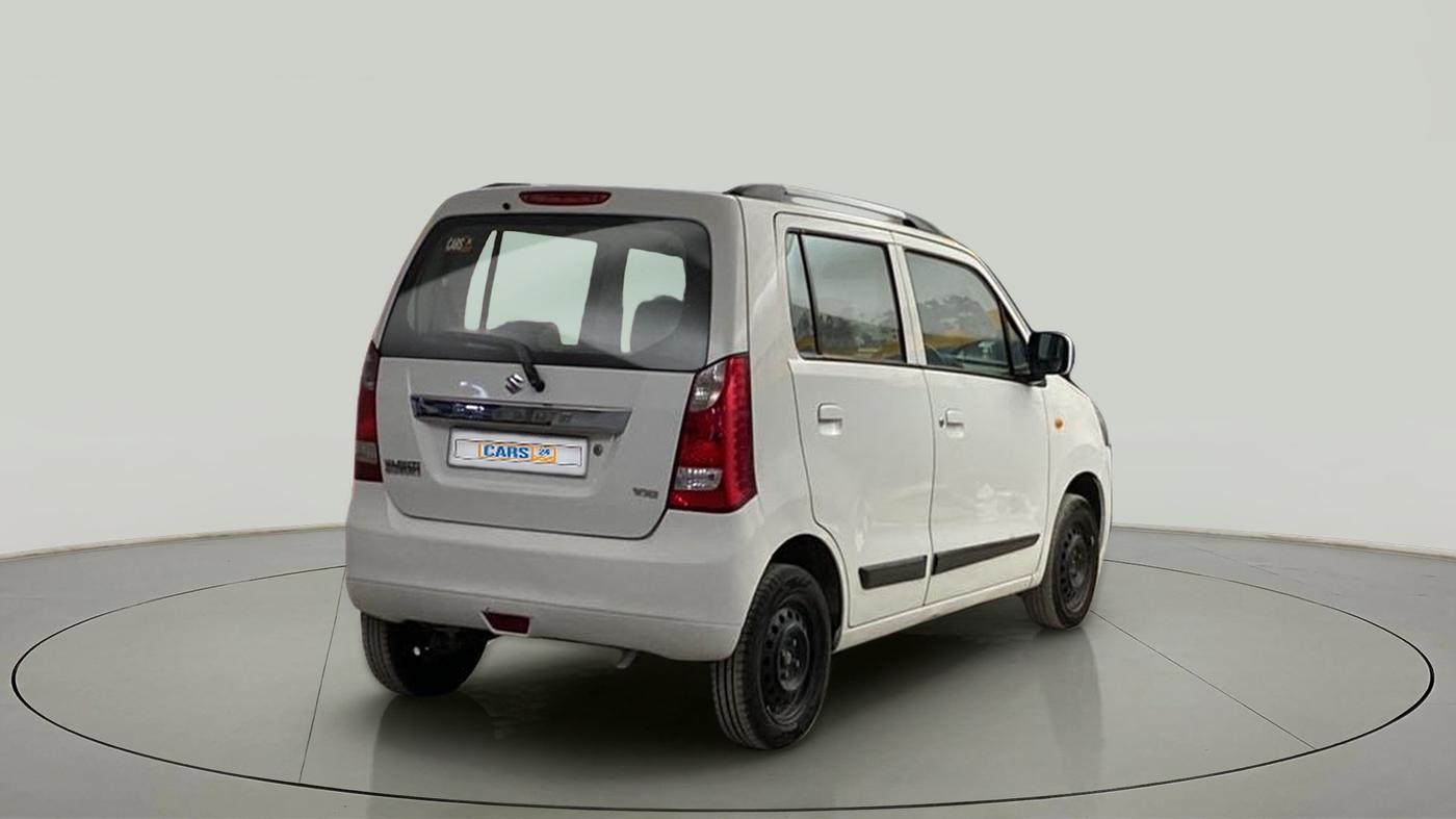 2011 Maruti Wagon R 1.0 VXI, Petrol, Manual, 31,824 km, Right Back Diagonal