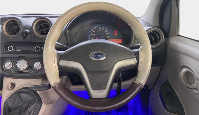 2016 Datsun Go Plus T, Petrol, Manual, 54,908 km, Steering Wheel Close Up