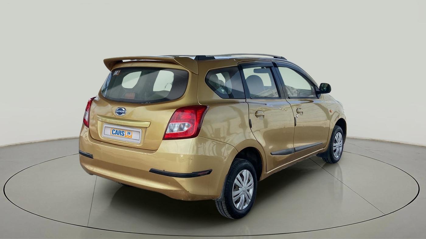 2016 Datsun Go Plus T, Petrol, Manual, 54,908 km, Right Back Diagonal