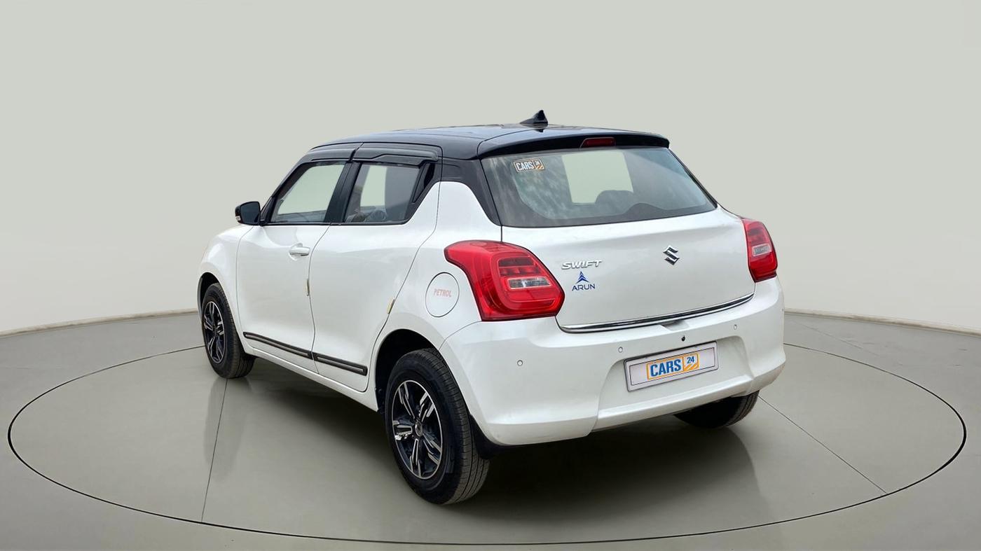 2021 Maruti Swift VXI AMT, Petrol, Automatic, 51,297 km, Left Back Diagonal