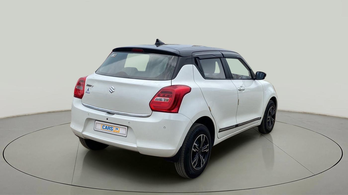 2021 Maruti Swift VXI AMT, Petrol, Automatic, 51,297 km, Right Back Diagonal