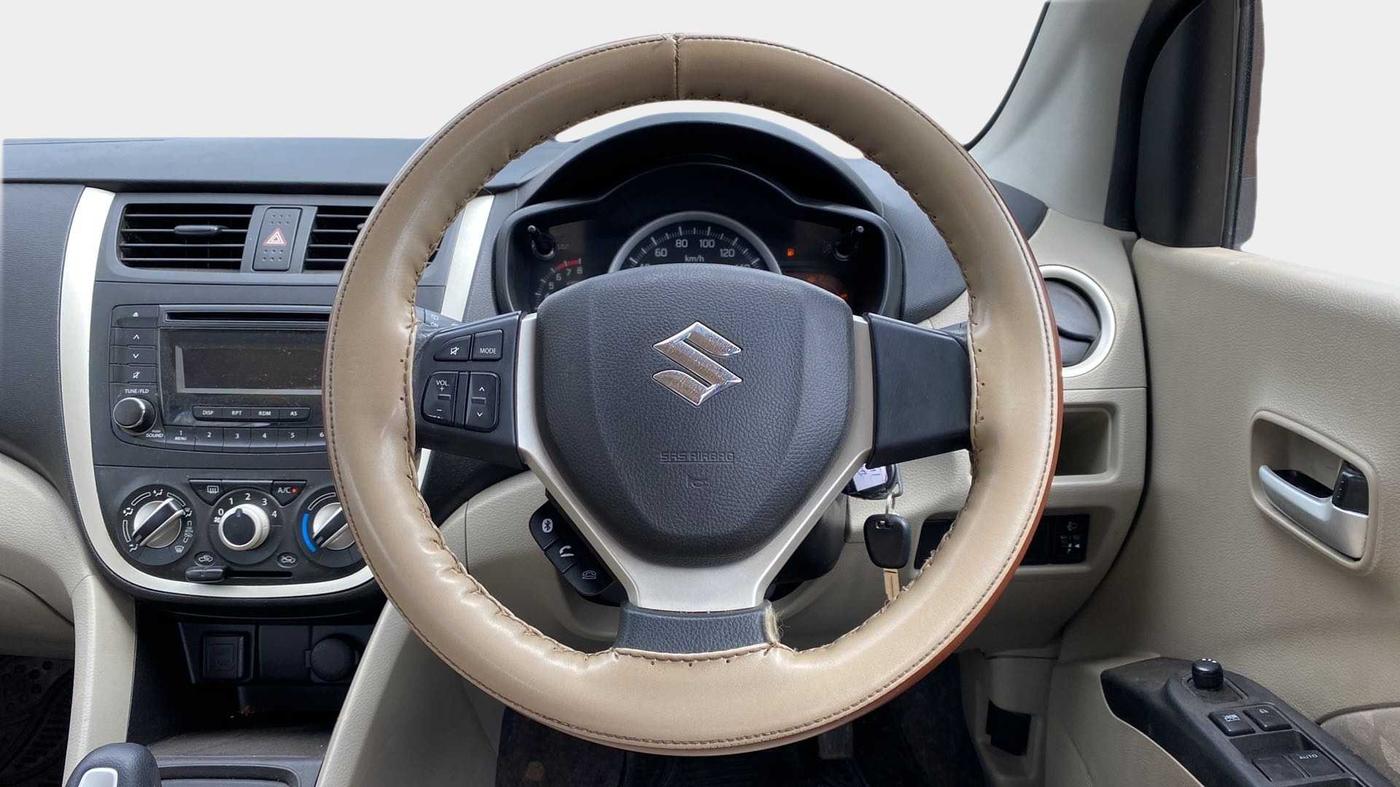 2017 Maruti Celerio ZXI AMT (O), Petrol, Automatic, 30,660 km, Steering Wheel Close Up