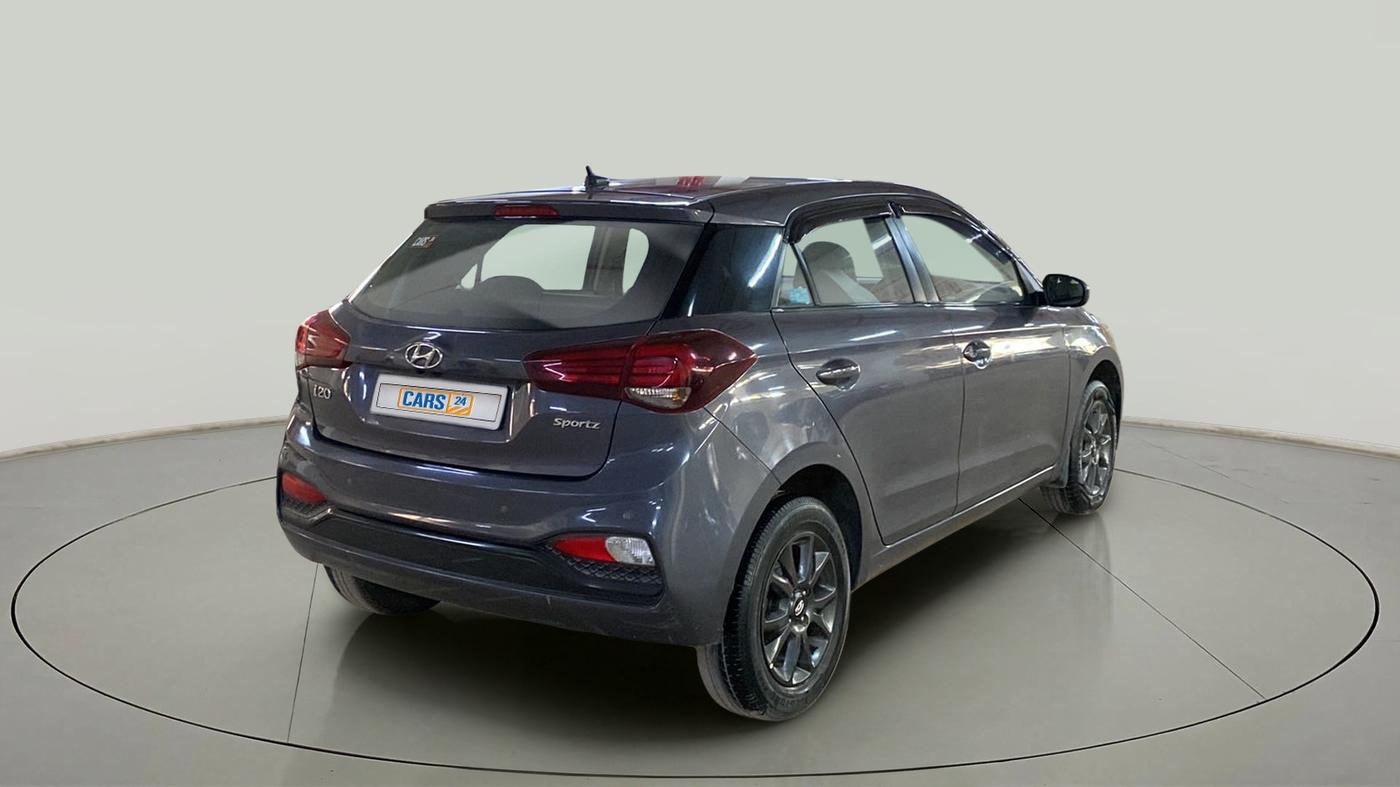 2019 Hyundai Elite i20 SPORTZ PLUS 1.2, Petrol, Manual, 35,439 km, Right Back Diagonal