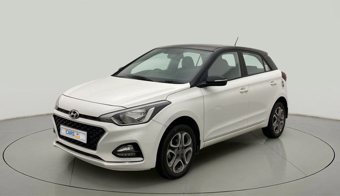 2020 Hyundai Elite i20 SPORTZ PLUS 1.2 DUAL TONE, Petrol, Manual, 44,540 km, Left Front Diagonal