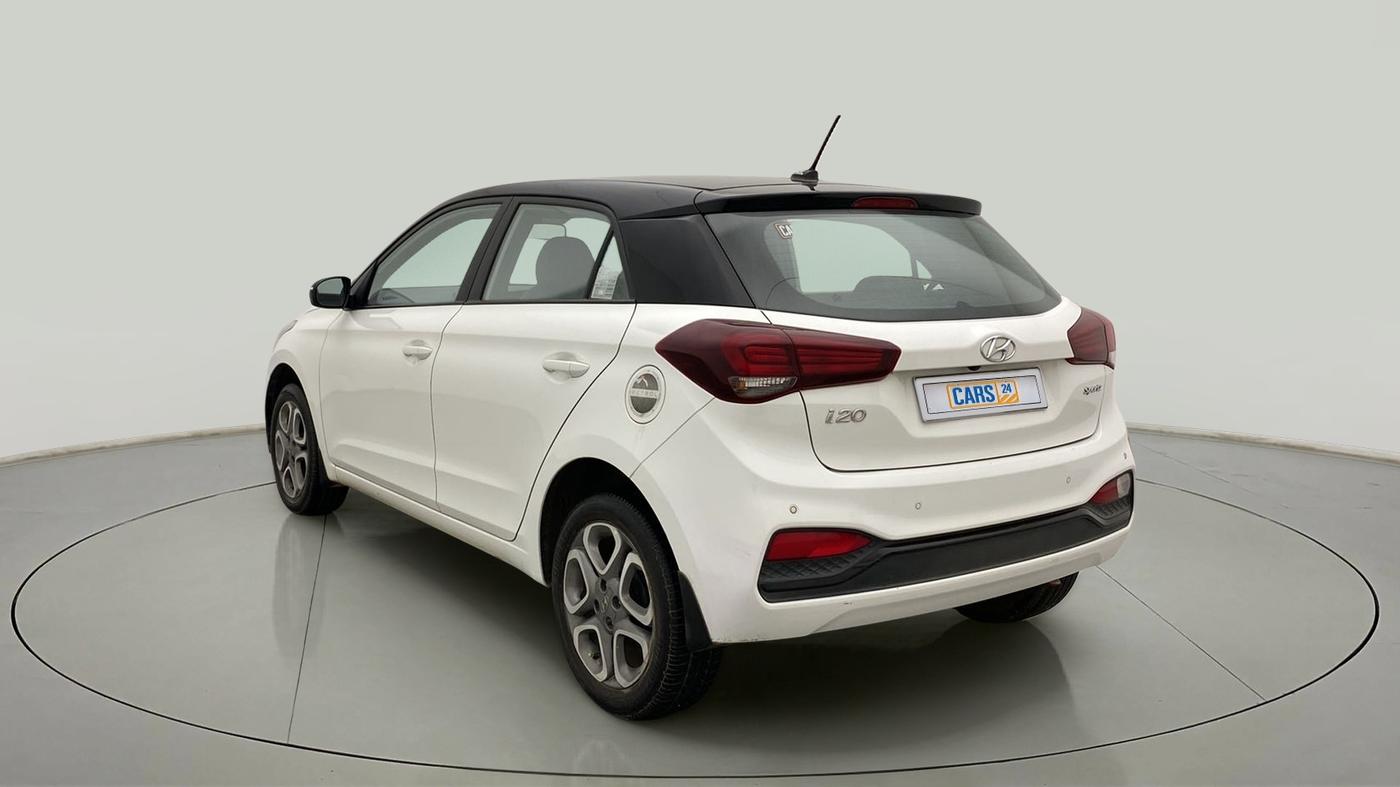 2020 Hyundai Elite i20 SPORTZ PLUS 1.2 DUAL TONE, Petrol, Manual, 44,540 km, Left Back Diagonal