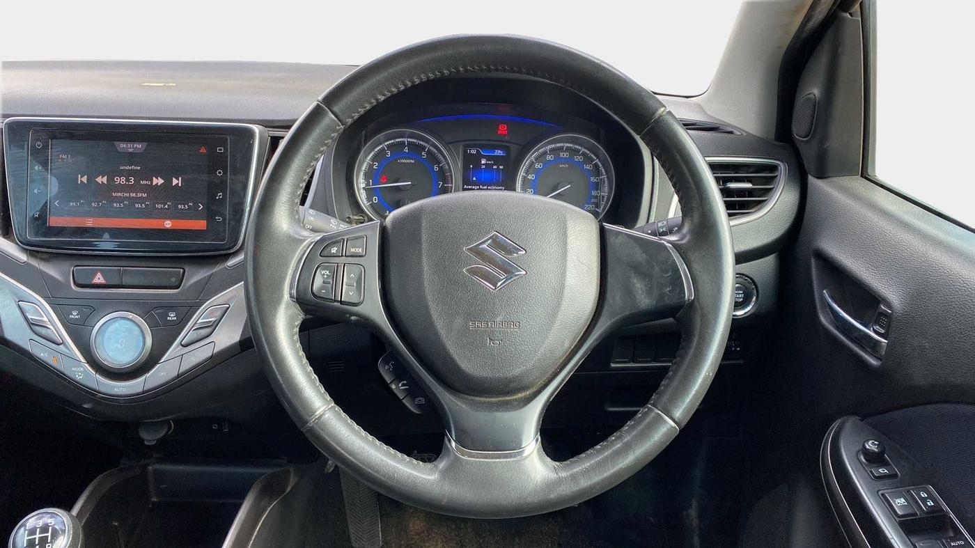 2019 Maruti Baleno ALPHA PETROL 1.2, Petrol, Manual, 36,932 km, Steering Wheel Close Up