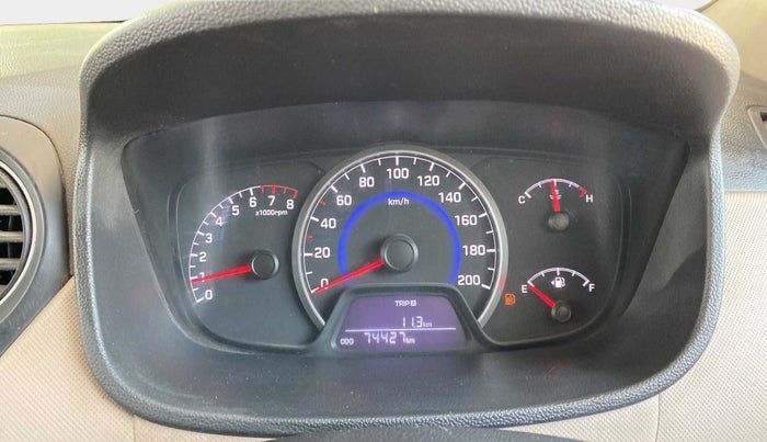 2014 Hyundai Grand i10 MAGNA 1.2 KAPPA VTVT, Petrol, Manual, 74,418 km, Odometer Image