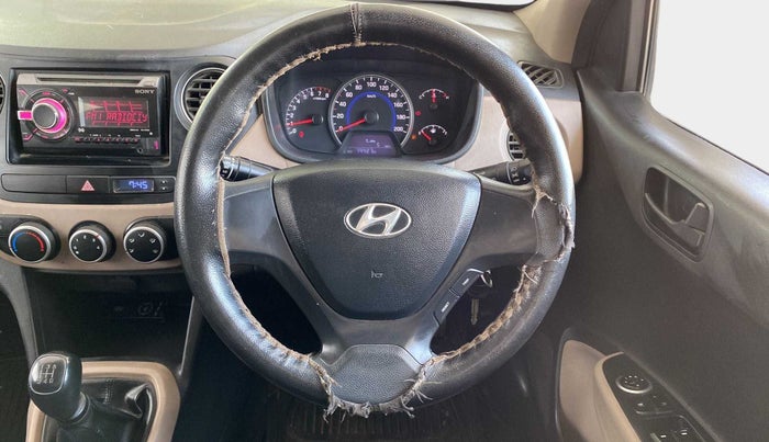 2014 Hyundai Grand i10 MAGNA 1.2 KAPPA VTVT, Petrol, Manual, 74,418 km, Steering Wheel Close Up