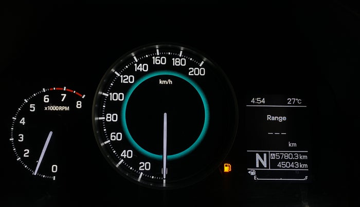 2022 Maruti IGNIS ZETA 1.2 AMT, Petrol, Automatic, 45,037 km, Odometer Image
