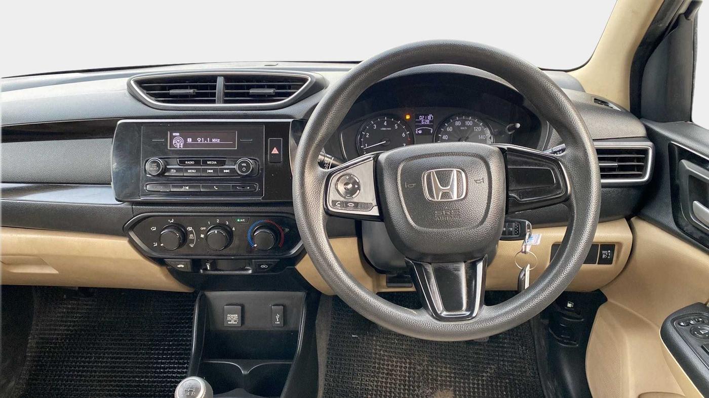2018 Honda Amaze 1.2L I-VTEC S, Petrol, Manual, 21,186 km, Air Conditioner