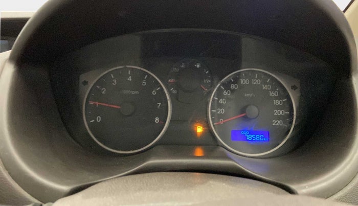 2011 Hyundai i20 MAGNA 1.2, Petrol, Manual, 78,624 km, Odometer Image