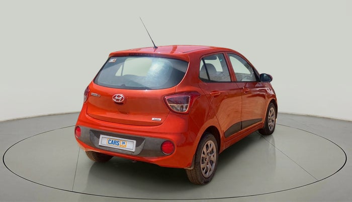 2017 Hyundai Grand i10 MAGNA AT 1.2 KAPPA VTVT, Petrol, Automatic, 25,423 km, Right Back Diagonal