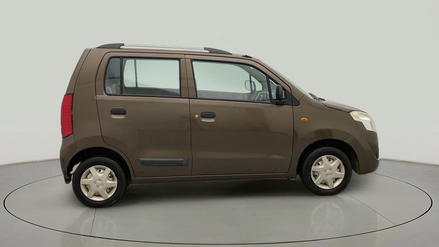 2012 Maruti Wagon R 1.0 LXI, Petrol, Manual, 76,901 km, Right Side View