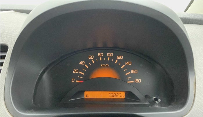 2012 Maruti Wagon R 1.0 LXI, Petrol, Manual, 76,901 km, Odometer Image
