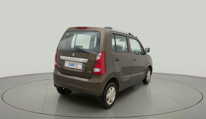 2012 Maruti Wagon R 1.0 LXI, Petrol, Manual, 76,901 km, Right Back Diagonal