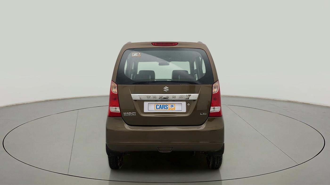 2012 Maruti Wagon R 1.0 LXI, Petrol, Manual, 76,901 km, Back/Rear