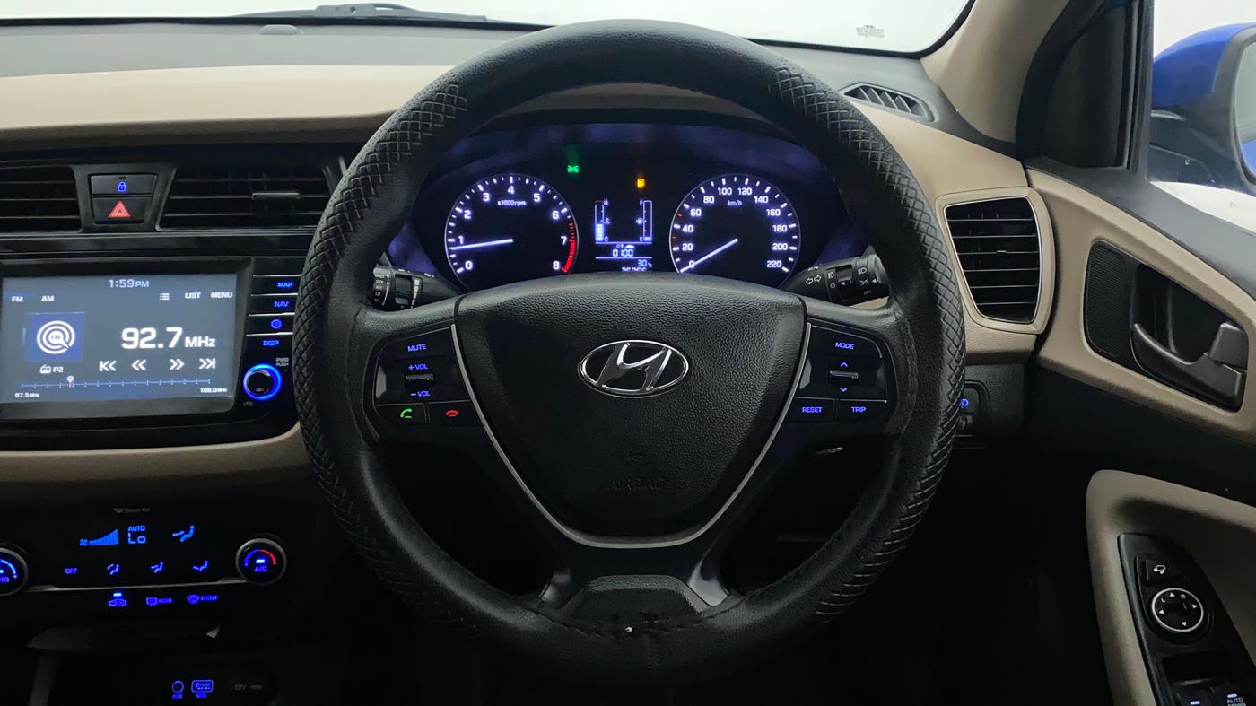 2017 Hyundai Elite i20 ASTA 1.2, Petrol, Manual, 35,342 km, Steering Wheel Close Up