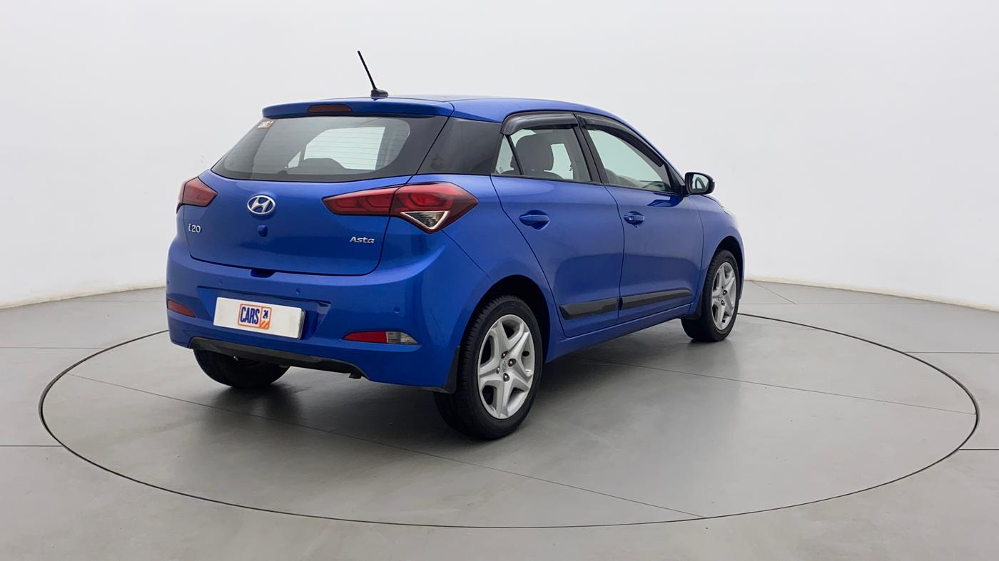 2017 Hyundai Elite i20 ASTA 1.2, Petrol, Manual, 35,342 km, Right Back Diagonal